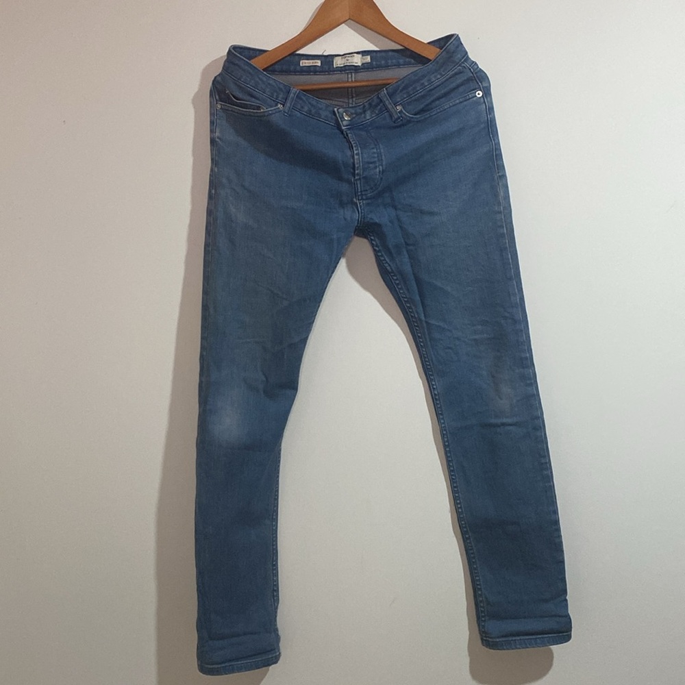 Topman Denim Stretch Skinny Jeans